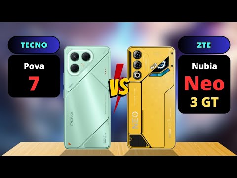 Tecno Pova 7 5G vs Nubia Neo 3 GT 5G Comparison