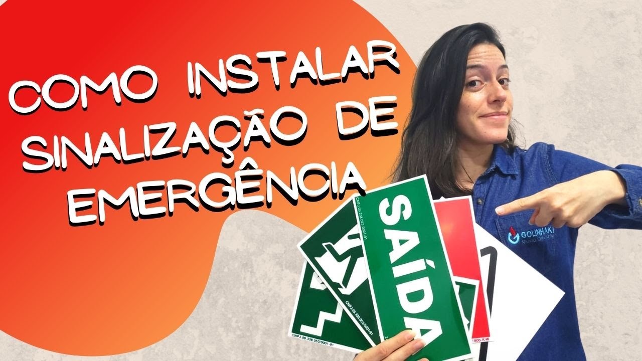 Watch Now Como instalar sinalização de emergência Como instalar sinalização de emergência