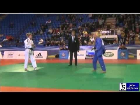 Judo 2013 European Open Minsk: Franssen (NED) - Grol (NED) [-57kg] semi-final