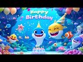 Baby Shark Birthday Party Timestamps | Fun 3D Nursery Rhymes Chapters