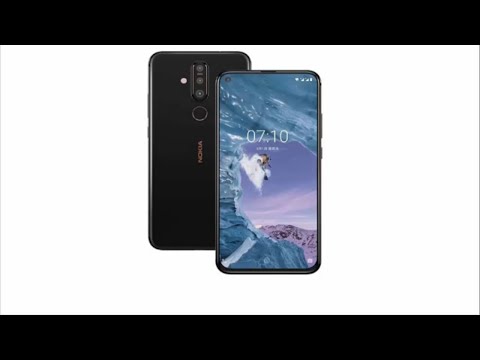 Nokia announces its latest phone the X71 with perforated screen, has a 48MP main camera sensor.