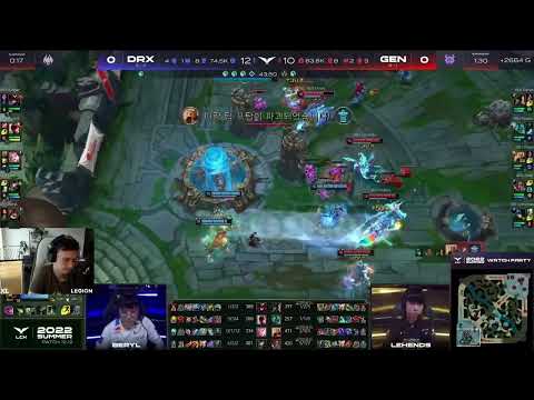 DRX Beryl got back massaged by Ruler's Lucian