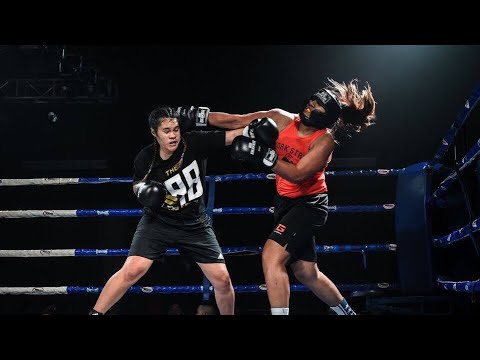 Fight 14: Kylah Poelima vs Margaret Lafaele - Hardknocks 7 @ Onehunga 30Jun18
