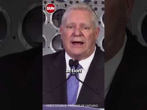 Ford says he will hold Trudeau's feet to the fire on tariffs until he is no longer the PM.