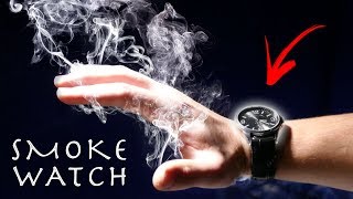 How To Make a $20 MAGIC SMOKE WATCH! Amazing Magic Gadget!!! (SMOKE FROM THIN AIR)