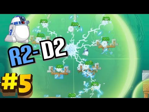Angry Birds Star Wars 2- Ep 5: R2-D2 Mission (3 STARS ⭐️⭐️⭐️)