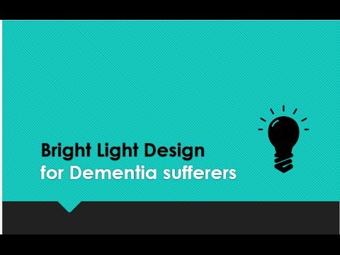 YouTube video about: How colour throws light on design in dementia care?