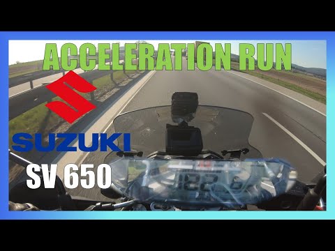 2020 Suzuki SV 650 (76PS) | 0-100km/h & 100-200km/h | TOPSPEED | POV | CarPerformance Media