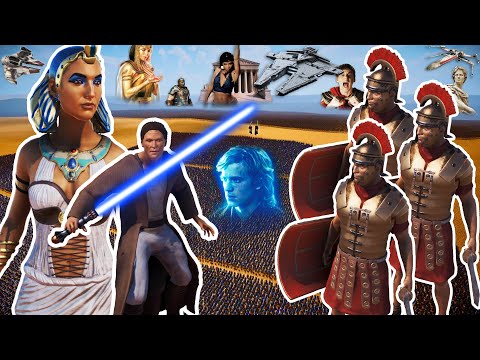 23 MILLION ROMAN GENERALS vs 400,000 JEDI KNIGHTS + 2,000 CLEOPATRA | UEBS 2