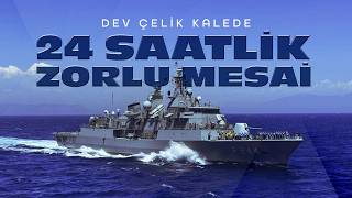 Türk mühendislerin eseri TCG Derya lojistik gücünü sergiliyor