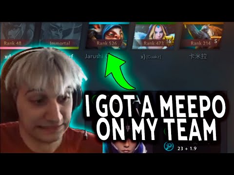 Arteezy: This is Why Weekend pubs are the WORST...I Got a Meepo in my team!