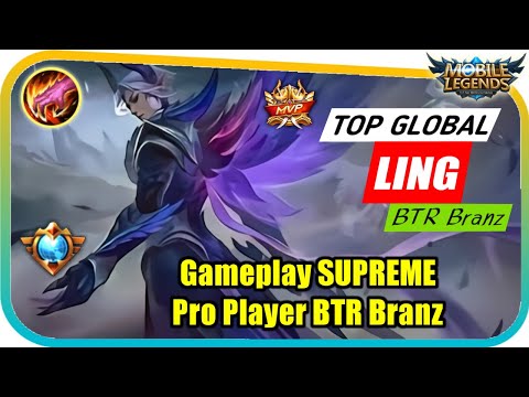 LING Gameplay 2020 Supreme | by BTR Branz (Giveaway skin) ~ Mobile Legends