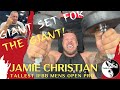 Giant set for The Giant, JAMIE CHRISTIAN