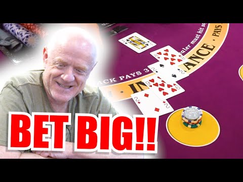 🔥HIGH ROLLER🔥 10 Minute Blackjack Challenge - WIN BIG or BUST #184