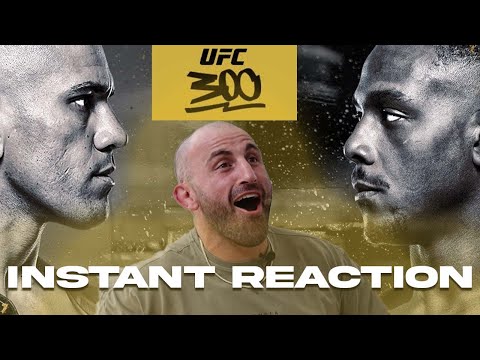 $600,000 BMF BONUS?! | Volk's UFC 300 Instant Reaction