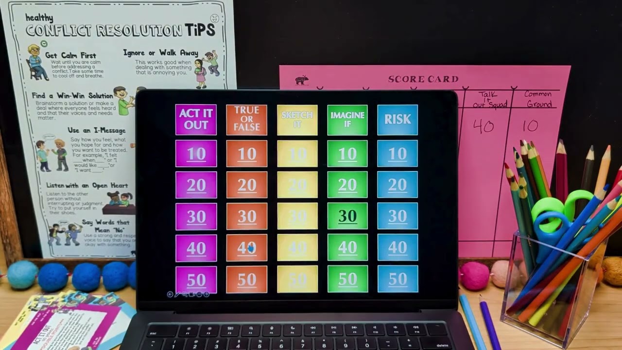 Conflict Resolution for Kids (FUN SEL Game That Actually Works!)
