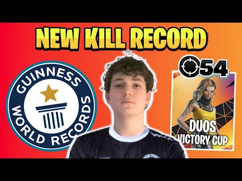 Chap Goes for 54 BOMBS & BREAKS NEW KILL RECORD in Duos Victory Cup!