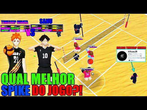 TIMESKIP HINATA VS SANU!! THE BEST SANU VS THE BEST HINATAS!! VOLLEYBALL LEGENDS! 4X4