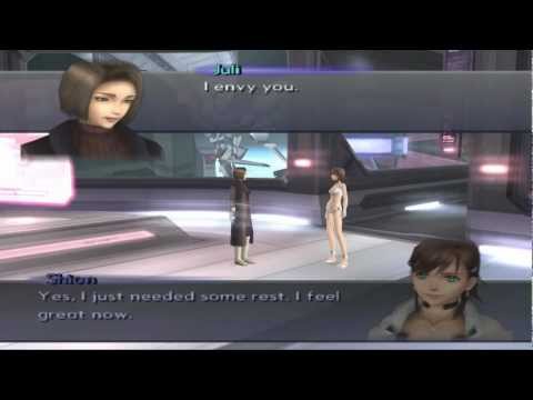 Xenosaga III HD Cutscene 072 - A Creator's Duty (Orbital Tower) - JAPANESE - SWIMSUIT MODE