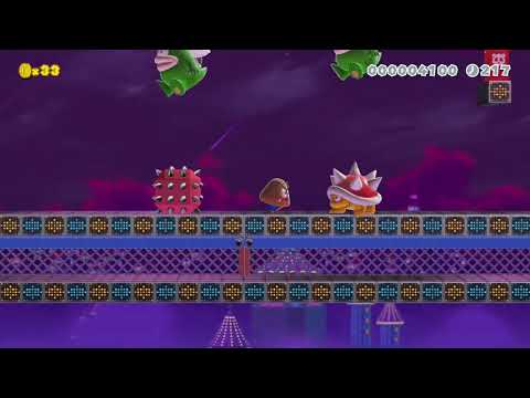 Mario Gear:Solid Mustache. by Farticus 🍄 Super Mario Maker 2 #aja