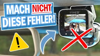 DASHCAM kaufen: ❌ Vermeide diese 7 Fehler! ❌