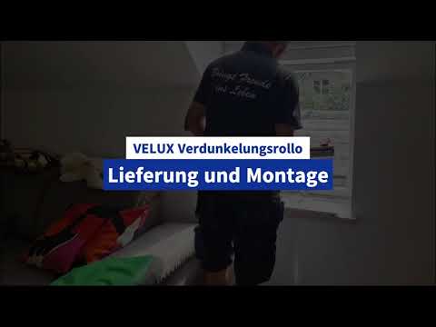 VELUX Verdunkelungs Rollos - Lieferung und Montage