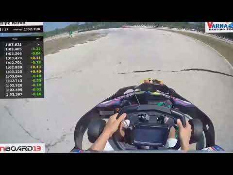 Felipe Nardo - Tony Kart Viper (Rental) - 08.2025 - Varna Karting Track -  Full Lap