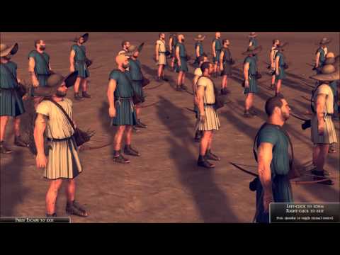 Rome 2 Total War Lets Compare Units in Battle. #25 Archer vs Slinger