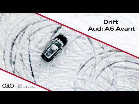 Audi A6 Avant Drift | Wintersport vor dem Audi Zentrum Chemnitz
