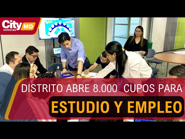 Jóvenes con Oportunidades: Distrito abre 8.000 cupos para estudio y empleo en Bogotá