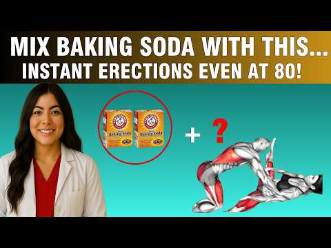 Senior Men: Never Use Baking Soda Alone! Mix This Powder for Massive Blood Flow | Men's Health