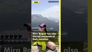 🥰❤️ Watch: Shahid Kapoor and Mira Rajput's Switzerland holiday is all about family #shorts  #shahid