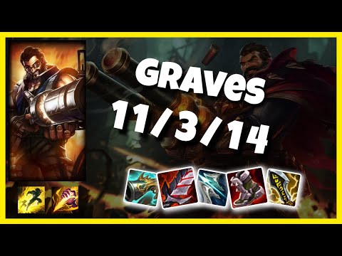 Graves vs Ivern EU Challenger JUNGLE (11/3/14) - v11.3