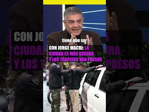 Ahora la ciudad es más segura  #JorgeMacri #ComunidadJorgeMacri #BuenosAires
