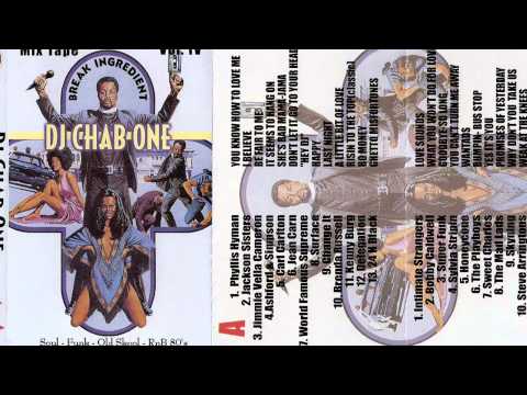 Dj Chab One - Vol 4 - Break Ingrédient Rare Mixtape Cassette