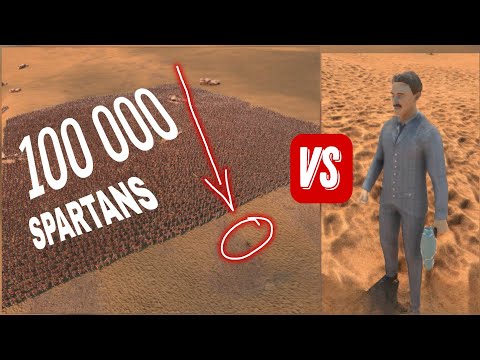 BATTLE OF THE NICOLE TESLA AND 100000 SPARTANS