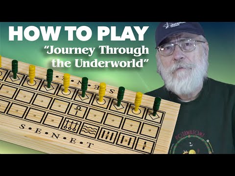 Play SENET, game of the Pharaohs from the year 3,000 B.C.E.