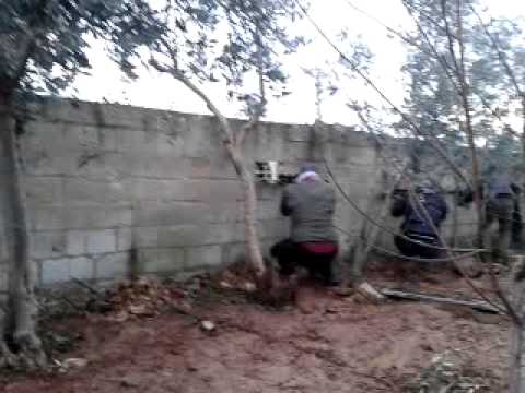 استهداف قوات النظام على حاجز الشيخ حديد في ريف حماة من قبل كتيبة المعتصم بالله