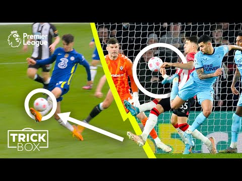 BEST Premier League skills ● Havertz touch & finish ● Guimarães backheel goal ● March