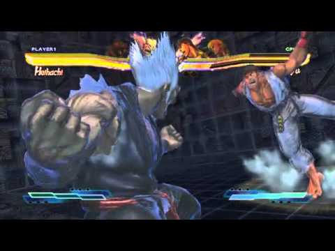 Kuma's Super Art and Cross Assault in Street Fighter X Tekken