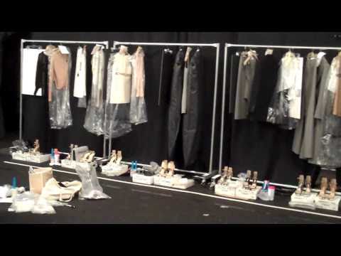 Dressing area backstage