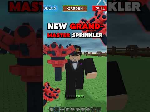 NEW Grandmaster Sprinkler is CRAZY! 🤑 #growagarden