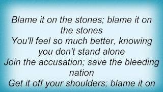 Kris Kristofferson - Blame It On The Stones Lyrics