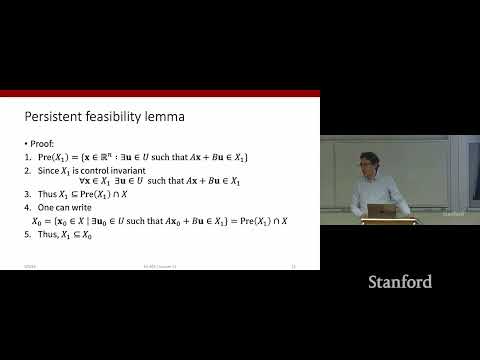 Stanford AA203 Optimal and Learning-Based Control | Spring 2026 | Lecture 12: Feasibility of MPC