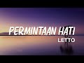 Letto Permintaan Hati Lirik