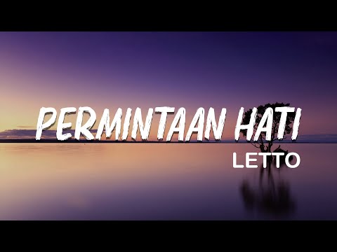 Letto - Permintaan Hati (Lirik)