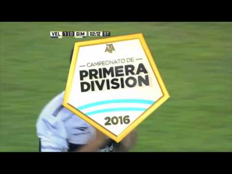 Bou no pudo de cabeza. Vélez 1 - Gimnasia 0. Fecha 5. Primera División 2016