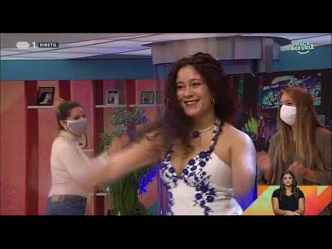 Delfim Júnior e Ymperio Show - Dança da Motinha na Praça da Alegria RTP