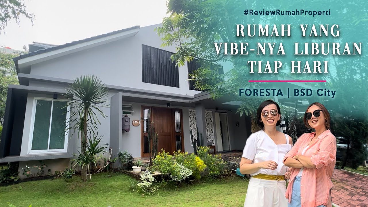 Rumah Rasa Villa Bali, Open Space with Private Pool at Fresco Aria BSD City, Near Toll Exit and Aeon Mall.