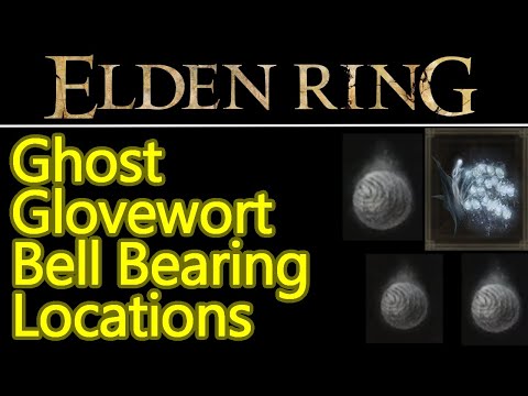 Elden Ring Ghost Glovewort Pickers Bell Bearing locations guide, buy unlimited ghost glovewort 1 - 9